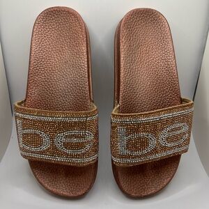 bebe Women's Fraida Slide Sandal